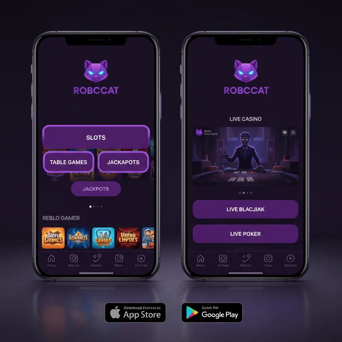 Robocat Casino App